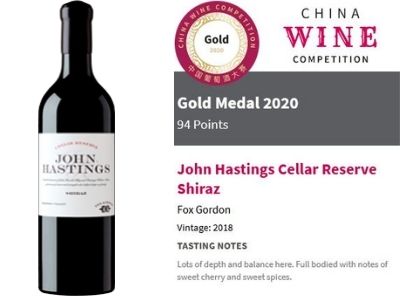 John Hastings cellar reserve