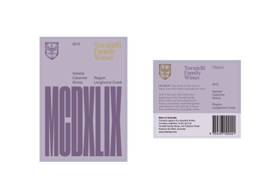 Logo for: MCDXLIX Cabernet Sauvignon Shiraz