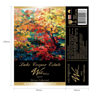 Logo for: Lake Cooper Well Bin 007 Shiraz Cabernet