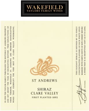 Logo for: St Andrews Shiraz 2017