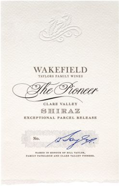 Logo for: The Pioneer Shiraz