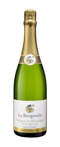 Photo for: Cremant De Bourgogne Blanc Demi -Sec La Burgondie