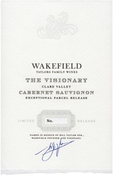 Photo for: The Visionary Cabernet Sauvignon